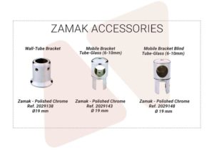 Accesorios para barras de refuerzo zamak