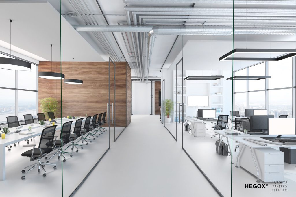 Hegox Pro. Perfiles metálicos para vidrio