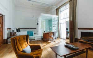 arquitectura con vidrio