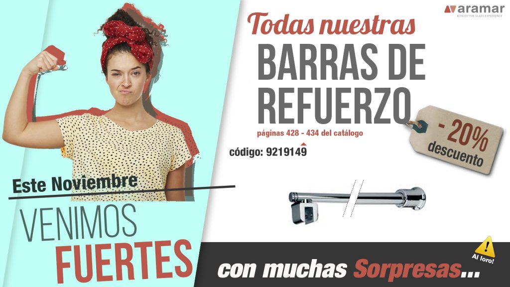 Descuento barras de refuerzo aramar