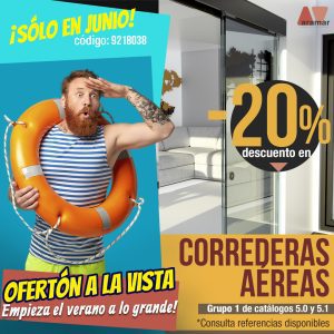 Oferta Correderas Aéreas