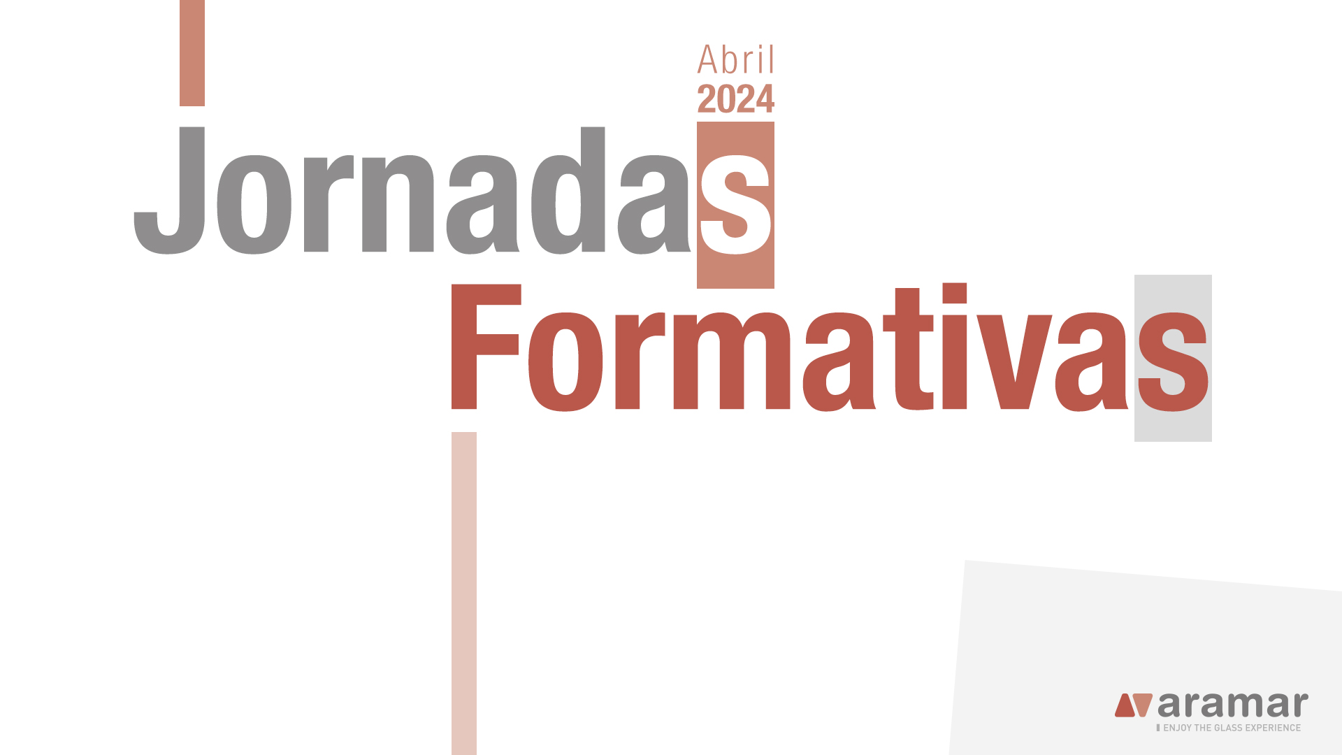 Jornadas formativas Aramar. Abril 2024