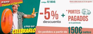 Oferta Agosto