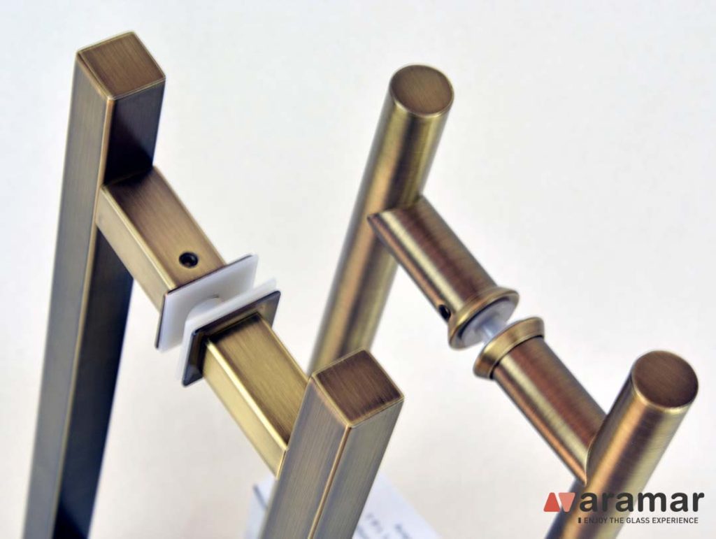 tiradores para vidrio aramar