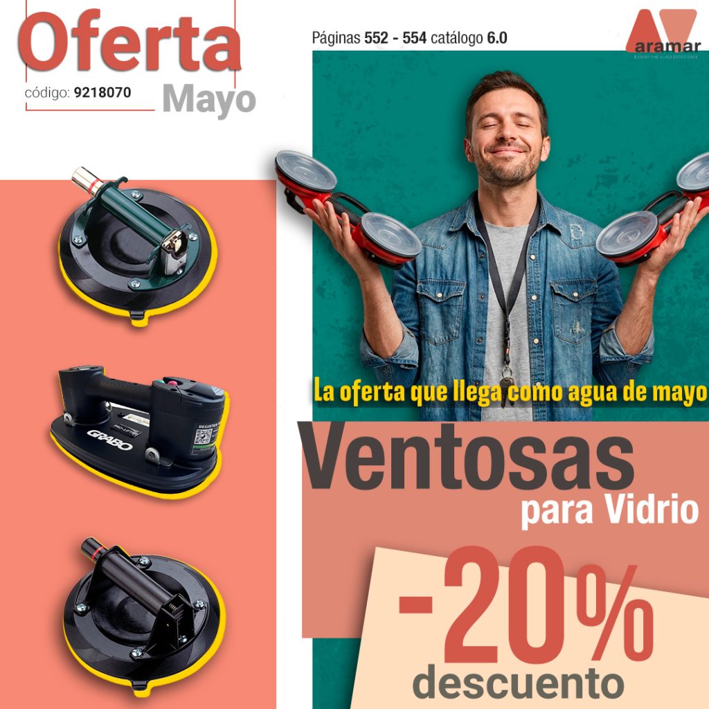 Ventosas para cristales Aramar