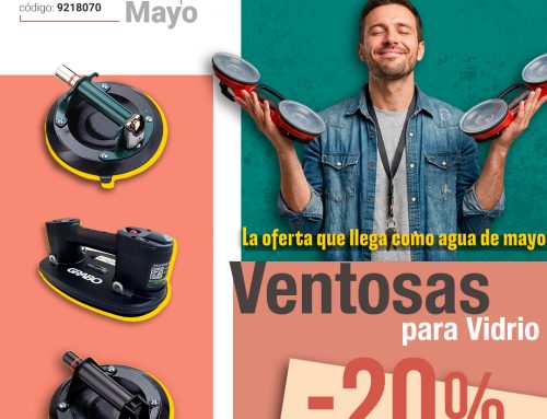 Mayo llega con una promoción especial en ventosas para cristales | Aramar