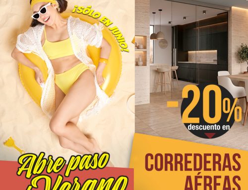 Junio llega con una promoción especial en correderas aéreas Hegox | Aramar