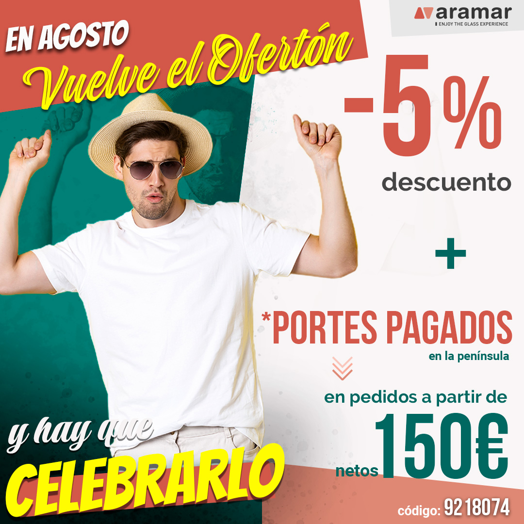 Ofertón de agosto Aramar 5% descuento