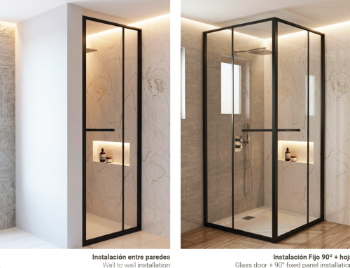 VOLTA: nueva mampara giratoria de diseño minimalista